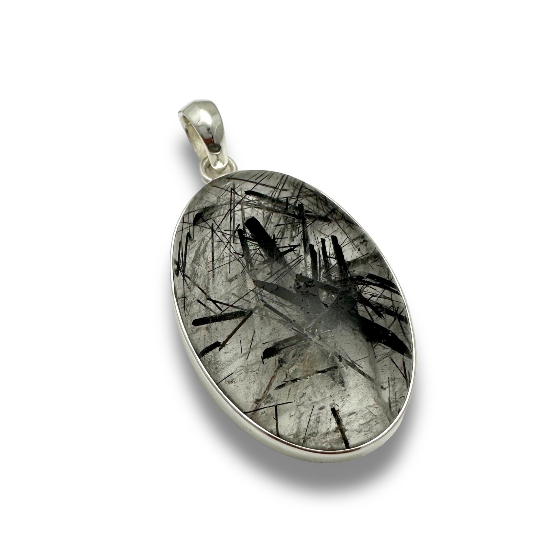 Tourmalated quartz pendant outlet